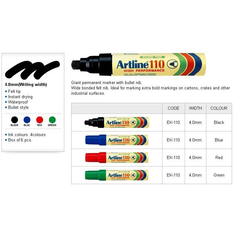 Artline Permanent Marker EK110